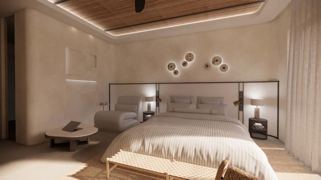 KOUROS DELUXE DOUBLE WITH PRIVATE POOL