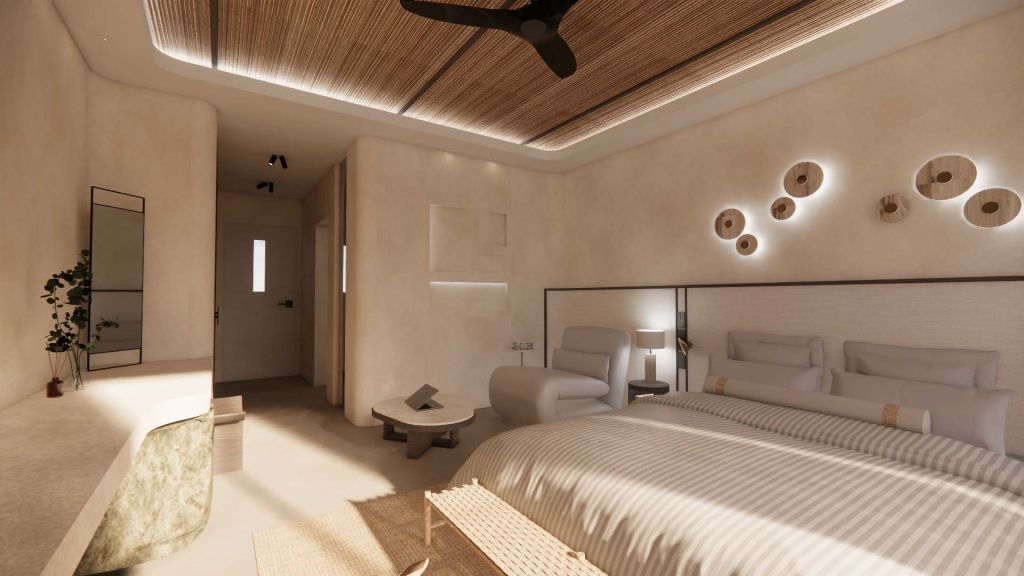 DELUXE DOUBLE WITH PRIVATE OUTDOOR JACUZZI